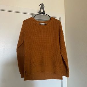 Orange sweater